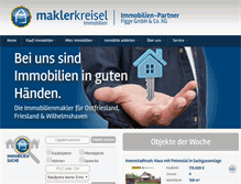 Tablet Screenshot of immobilien-figge.de